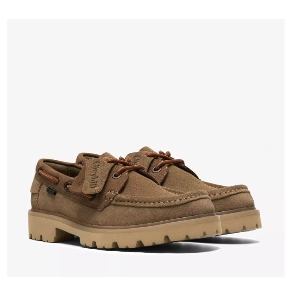CLARKS NÁUTICO CLEYHILL BOAT DARK SAND COMBI