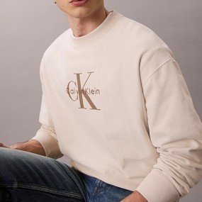CALVIN KLEIN SUDADERA HOLGADA CUELLO REDONDO 2