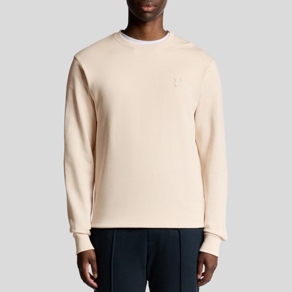 LYLE & SCOTT SUDADERA CUELLO REDONDO SUPERFINE