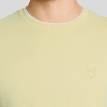 LYLE & SCOTT SUDADERA CUELLO REDONDO SUPERFINE