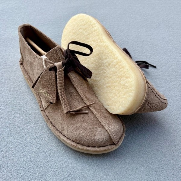 CLARKS BOTIN DESERT TREK WOLF SUEDE