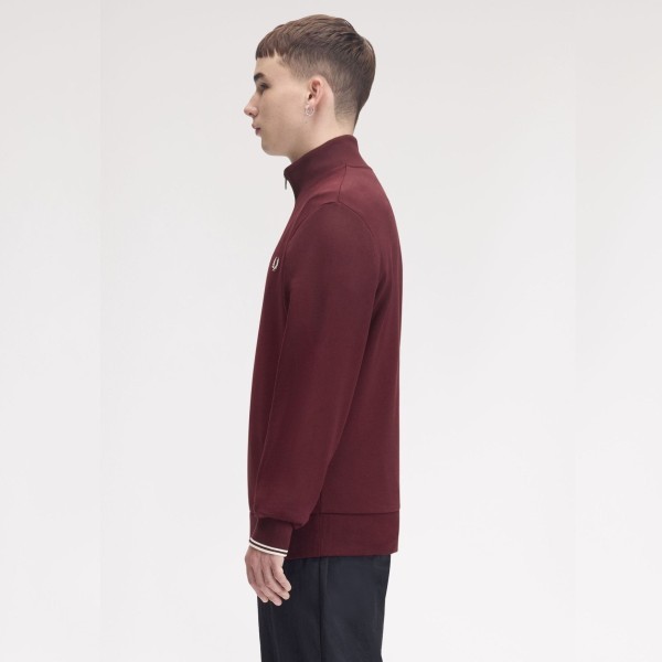 FRED PERRY SUDADERA CON MEDIA CREMALLERA