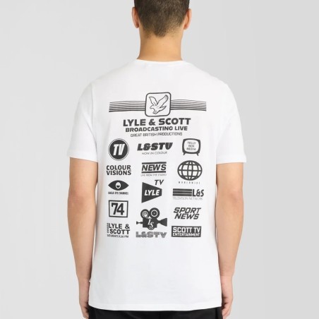 LYLE & SCOTT CAMISETA GRAFICO EN TODA LA ESPALDA