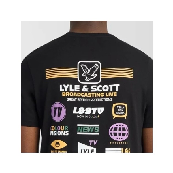 LYLE & SCOTT CAMISETA GRAFICO EN TODA LA ESPALDA