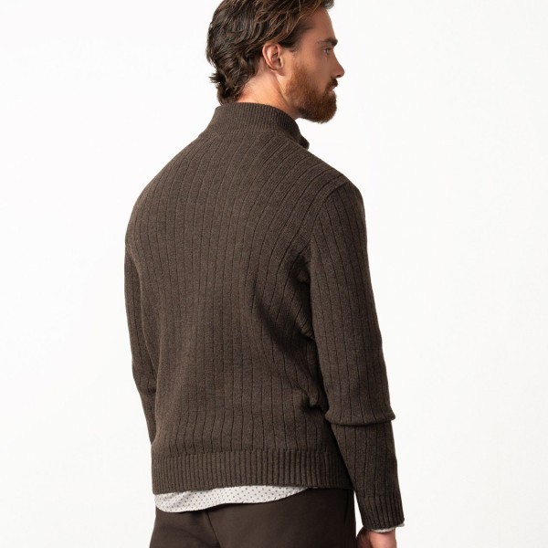 ETIEM JERSEY PUNTO CANALE DE CUELLO CREMALLERA