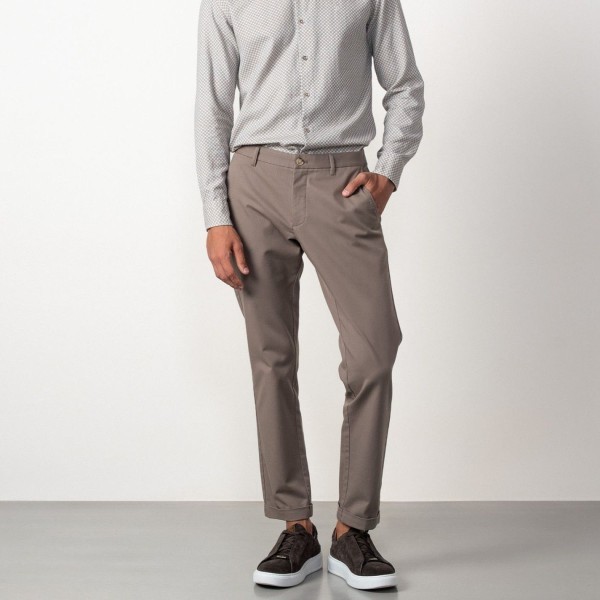 ETIEM PANTALÓN  EXTRA SLIM EN TRICOTINA ELÁSTICA