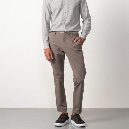 ETIEM PANTALÓN  EXTRA SLIM EN TRICOTINA ELÁSTICA