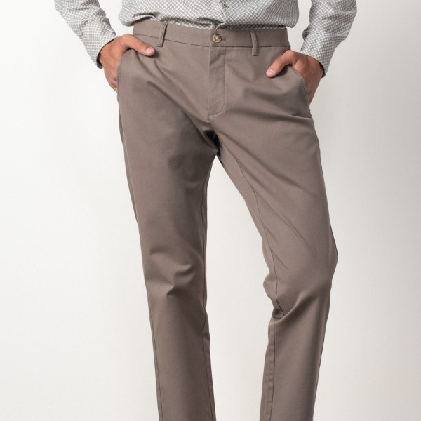 ETIEM PANTALÓN  EXTRA SLIM EN TRICOTINA ELÁSTICA