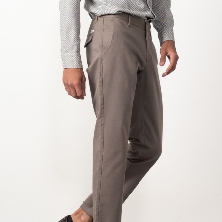 ETIEM PANTALÓN  EXTRA SLIM EN TRICOTINA ELÁSTICA