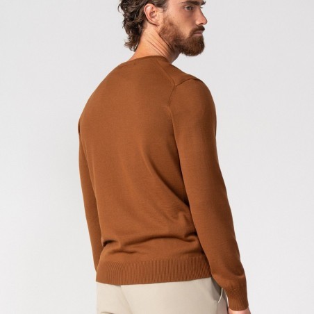 ETIEM JERSEY CUELLO PICO EN PUNTO TRICOT