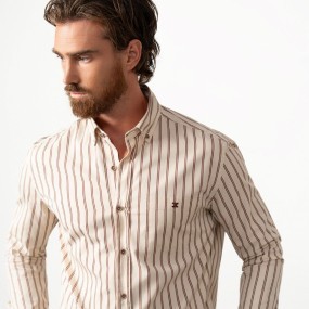 ETIEM CAMISA CORTE RELAJADO A RAYAS 2
