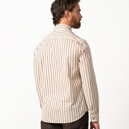 ETIEM CAMISA CORTE RELAJADO A RAYAS