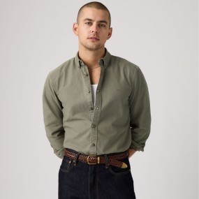LEVI'S® CAMISA ALGODÓN LISA TEÑIDA