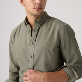 LEVI'S® CAMISA ALGODÓN LISA TEÑIDA 2
