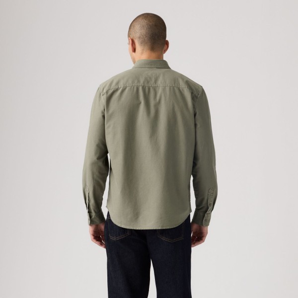 LEVI'S® CAMISA ALGODÓN LISA TEÑIDA