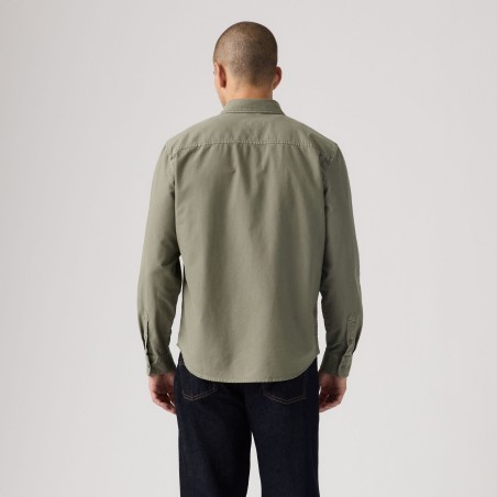 LEVI'S® CAMISA ALGODÓN LISA TEÑIDA