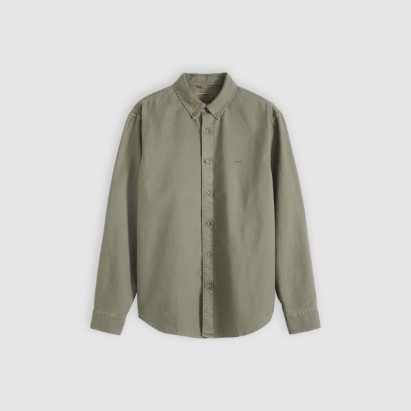 LEVI'S® CAMISA ALGODÓN LISA TEÑIDA