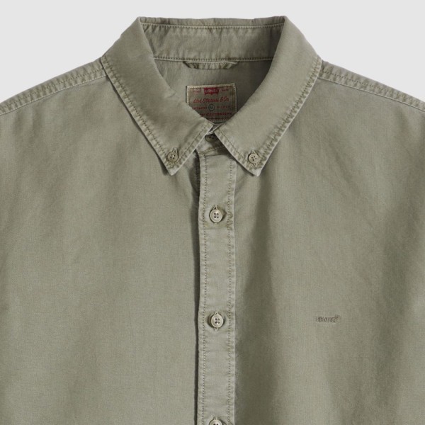 LEVI'S® CAMISA ALGODÓN LISA TEÑIDA
