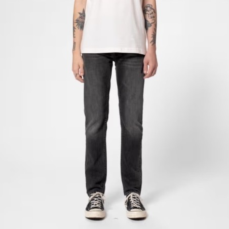 NUDIE JEANS LEAN DEAN BLACK EYES