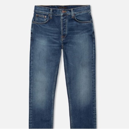 NUDIE JEANS SOLID OLLIE WILD BLUE