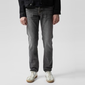 NUDIE JEANS STEADY EDDIE GREY CROSS HATCH