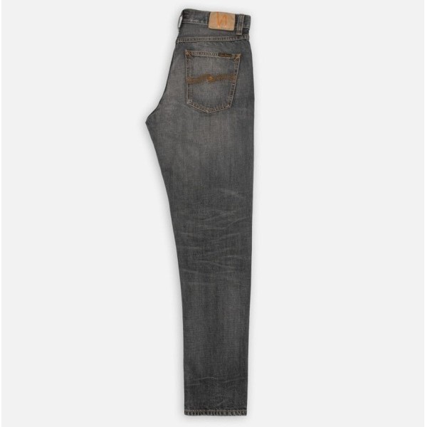NUDIE JEANS STEADY EDDIE GREY CROSS HATCH