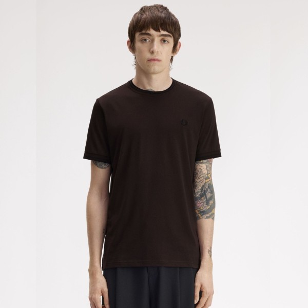 FRED PERRY CAMISETA CON FRANJAS + MÁS  COLORES