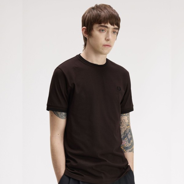 FRED PERRY CAMISETA CON FRANJAS + MÁS  COLORES
