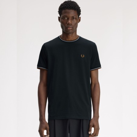 FRED PERRY CAMISETA CON FRANJAS + MÁS  COLORES