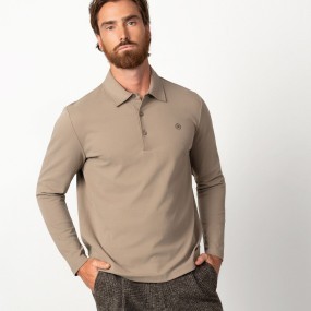 ETIEM POLO CAMISERO BOTONES LISO