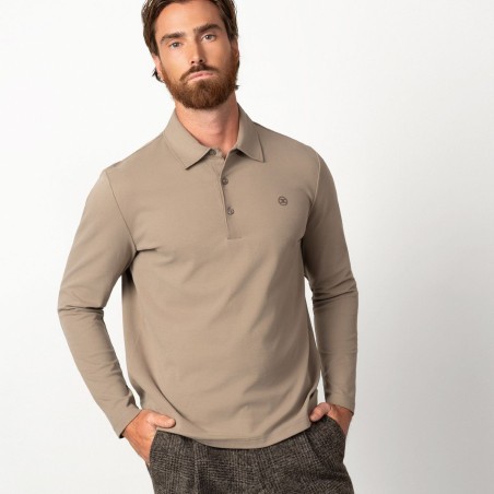ETIEM POLO CAMISERO BOTONES LISO