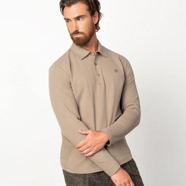 ETIEM POLO CAMISERO BOTONES LISO