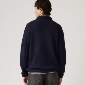 LEVI'S® JERSEY BOULDER CAMISERO CON CREMALLERA 1/4 2