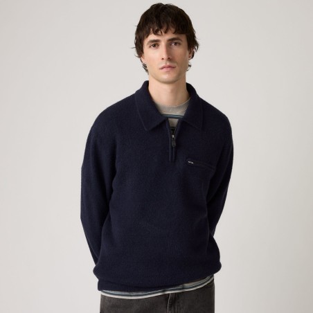 LEVI'S® JERSEY BOULDER CAMISERO CON CREMALLERA 1/4