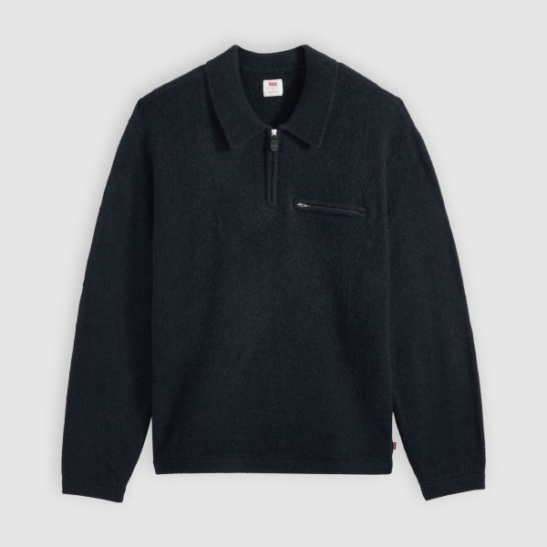 LEVI'S® JERSEY BOULDER CAMISERO CON CREMALLERA 1/4