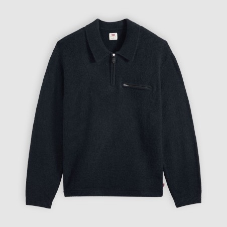 LEVI'S® JERSEY BOULDER CAMISERO CON CREMALLERA 1/4
