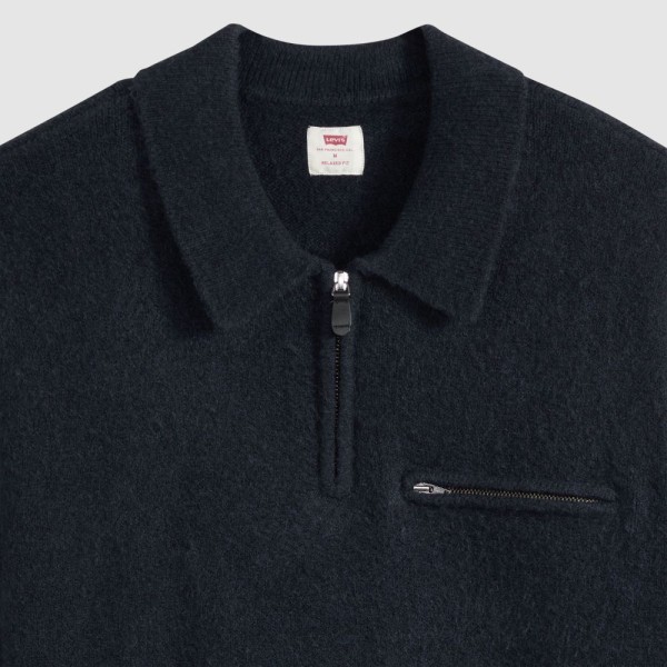 LEVI'S® JERSEY BOULDER CAMISERO CON CREMALLERA 1/4