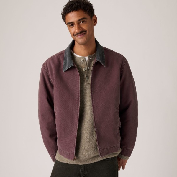 LEVI'S® CAZADORA CASTRO CAMISERA HOLGADA Y CORTA