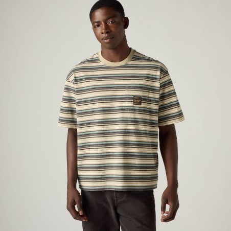 LEVI'S® CAMISETA RAYAS HOLGADA Y BOXY CUT