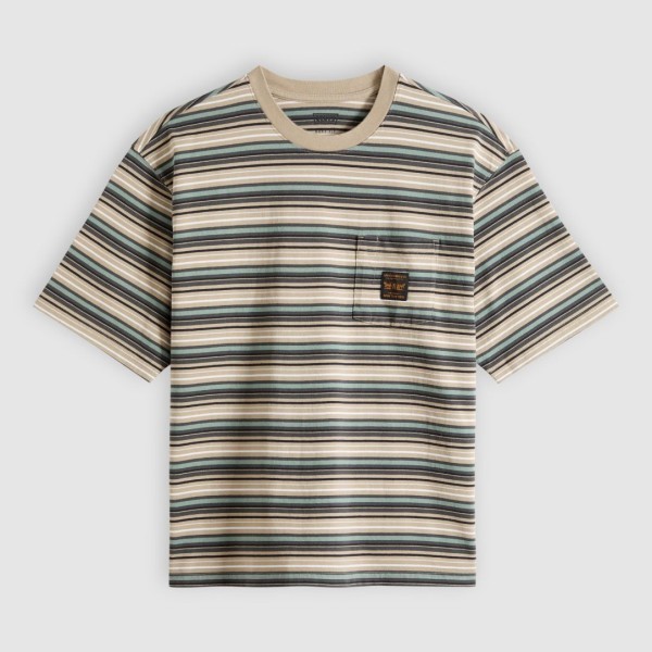LEVI'S® CAMISETA RAYAS HOLGADA Y BOXY CUT