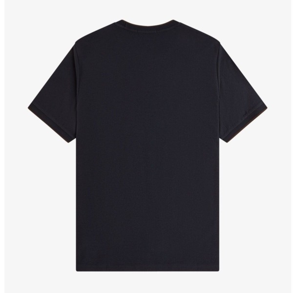 FRED PERRY CAMISETA CREPÉ CON RIBETE
