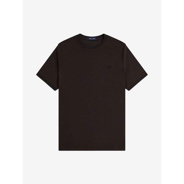 FRED PERRY CAMISETA CREPÉ CON RIBETE