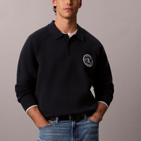 CALVIN KLEIN JERSEY PUNTO CUELLO POLO