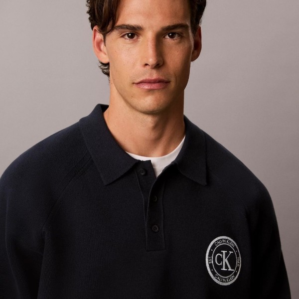 CALVIN KLEIN JERSEY PUNTO CUELLO POLO