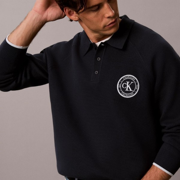 CALVIN KLEIN JERSEY PUNTO CUELLO POLO