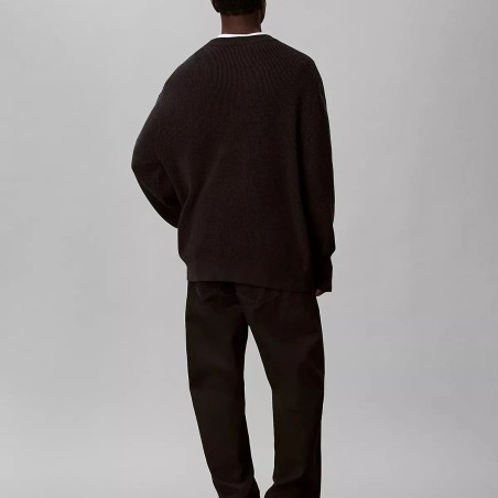 CALVIN KLEIN JERSEY PUNTO CON MONOGRAMA