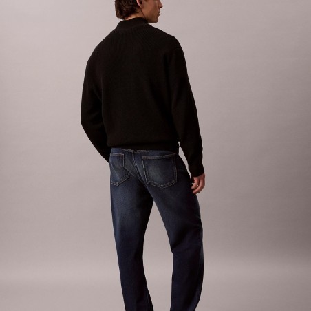 CALVIN KLEIN JERSEY PUNTO GOFRADO MEDIA CREMALLERA