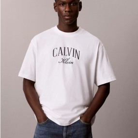 CALVIN KLEIN CAMISETA CORTE RELAJADO CON LOGO