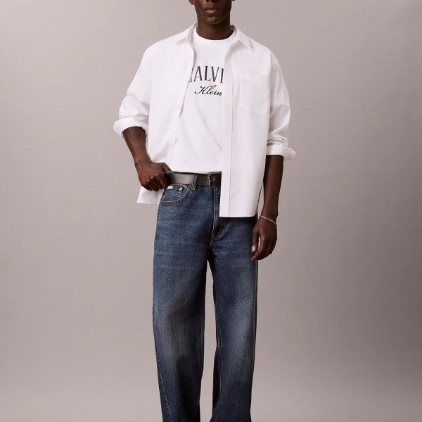 CALVIN KLEIN CAMISETA CORTE RELAJADO CON LOGO