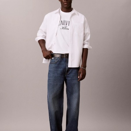 CALVIN KLEIN CAMISETA CORTE RELAJADO CON LOGO